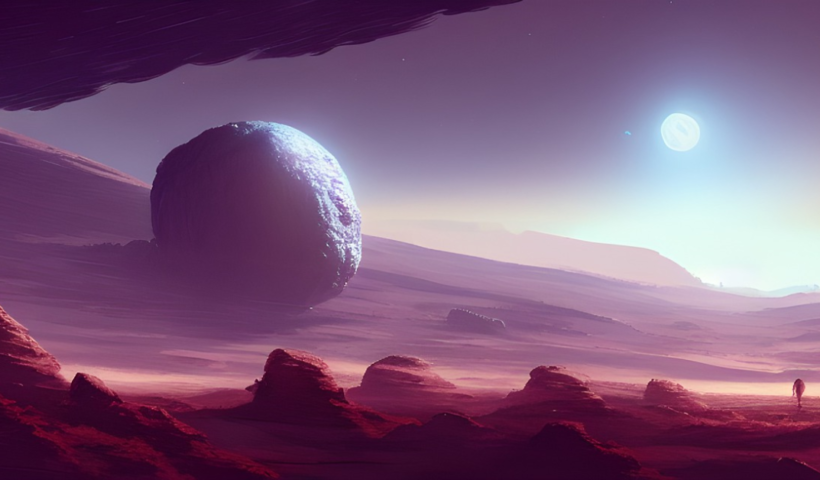 Image of unknown planet